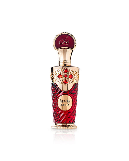 nusuk johra perfume bottle shows against white background