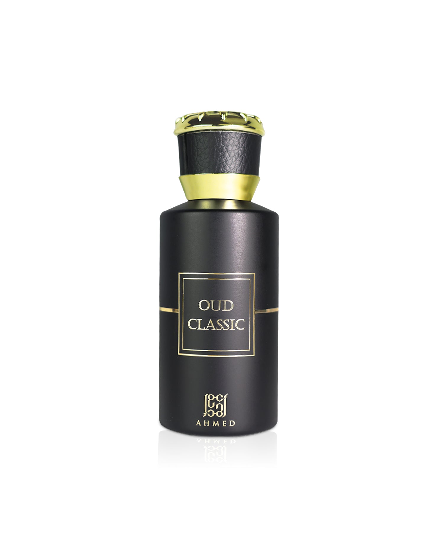 AHMED AL MAGHRIBI OUD CLASSIC PERFUME BOTTLE SHOWS AGAINST WHITE BACKGROUND