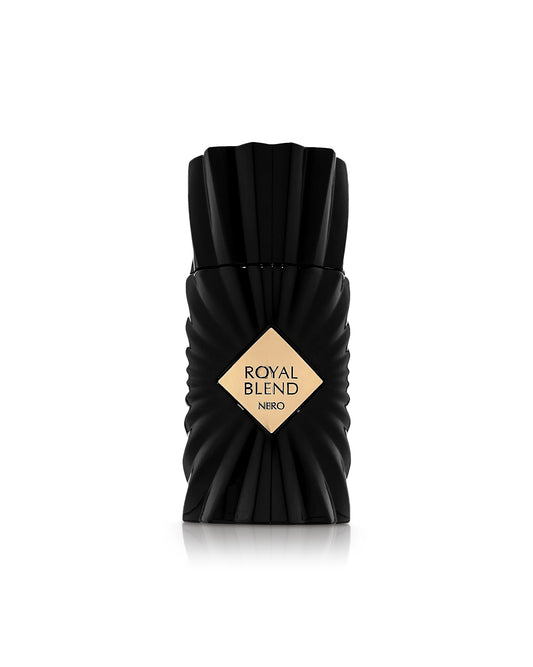 french avenue royal blend nero perfume bottle shows against white background