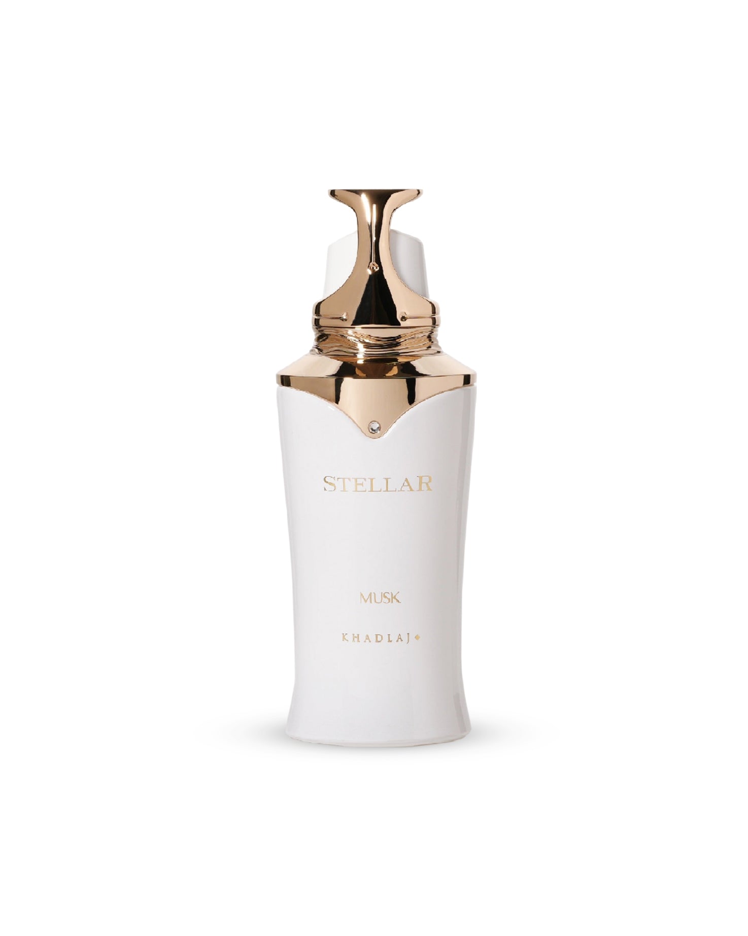 STELLAR MUSK edp perfume bottle against white background