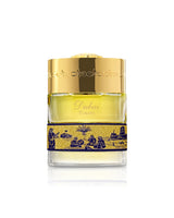 spirit of dubai turath perfume bottle shows against white background