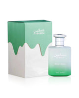taskeen lactea divina perfume bottle shows beside its box against white background