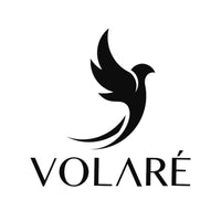 VOLARE PERFUMES OFFICIAL LOGO AGAINST WHITE BACKGROUND