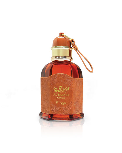 zimaya al barari shore perfume bottle shows against white background