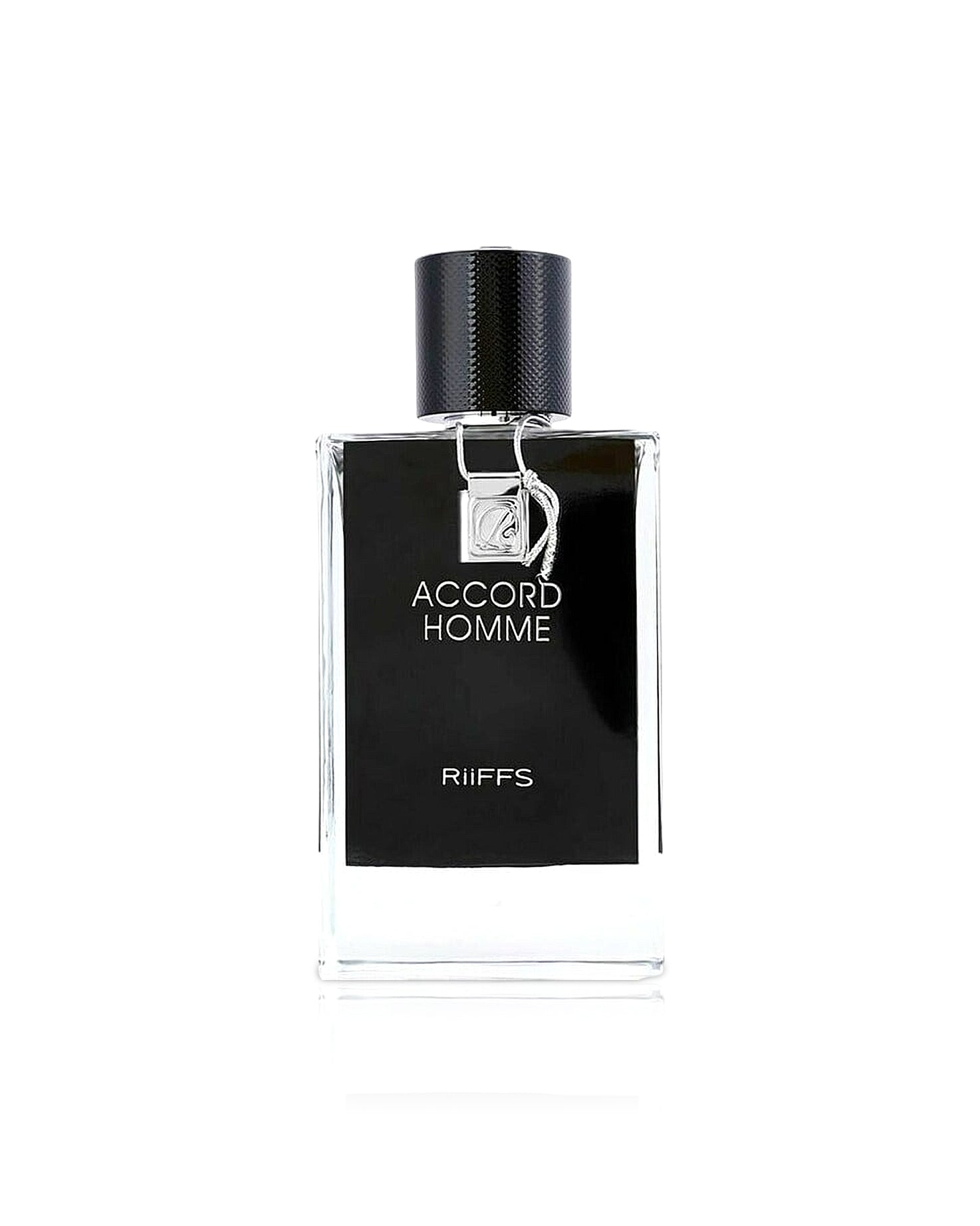 acoord homme by riiffs perfumes bottle shows against white background