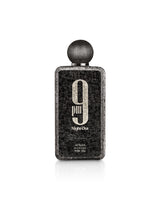 afnan 9 pm night out perfume bottle shows against white background