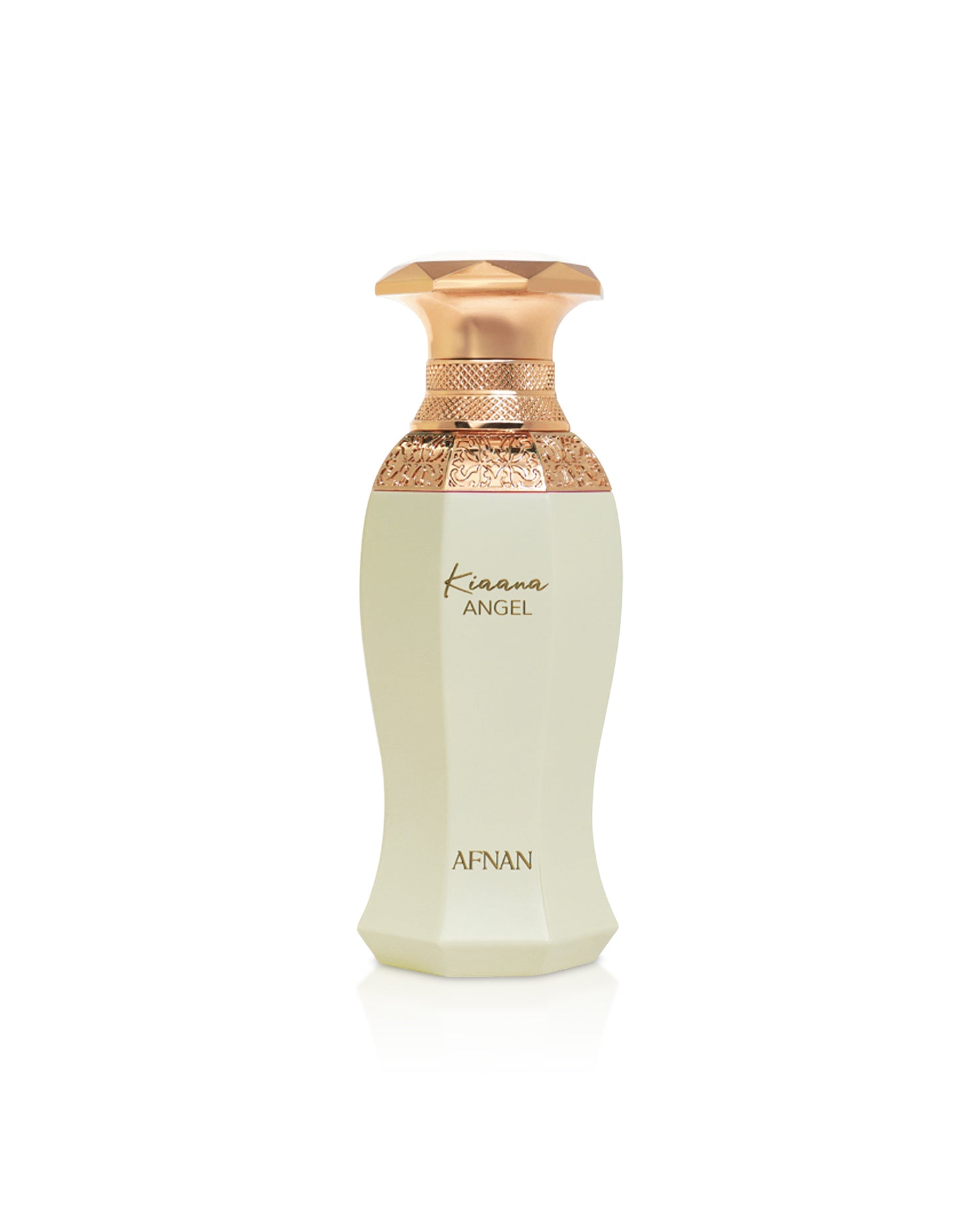 afnan kiaana angel perfume bottle shows against white background