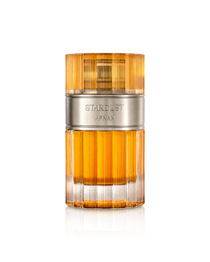 lattafa stardust perfume bottle shows against white background