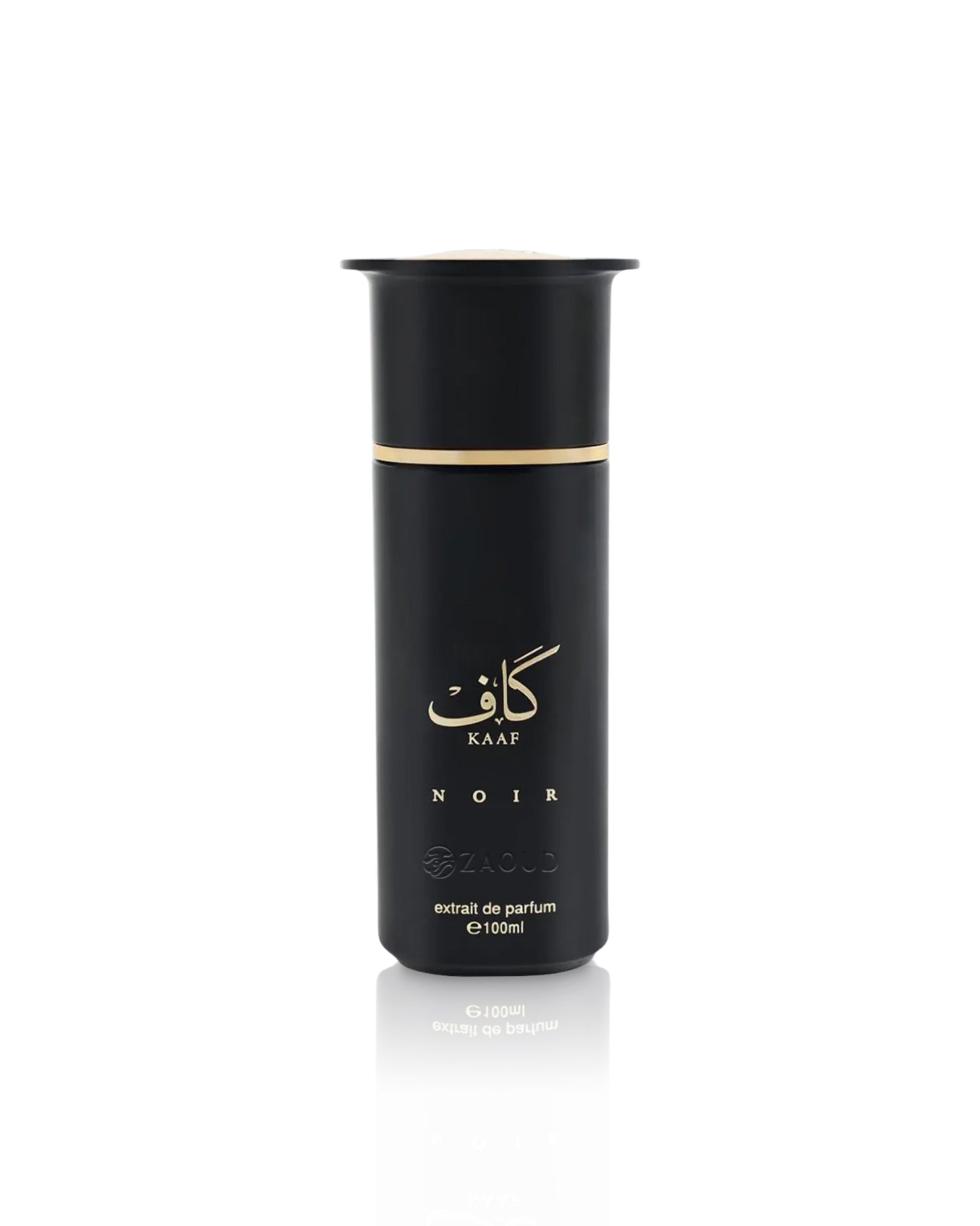 ahmed al maghribi kaaf noir perfume bottle shows against white background