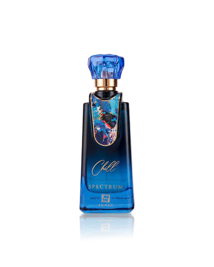 ahmed al maghribi chill spectrum perfume bottle shows against white background
