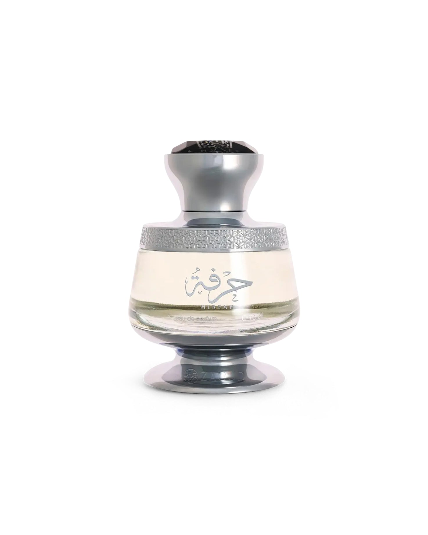 ahmed al maghribi hirfah perfume bottle shows against white background