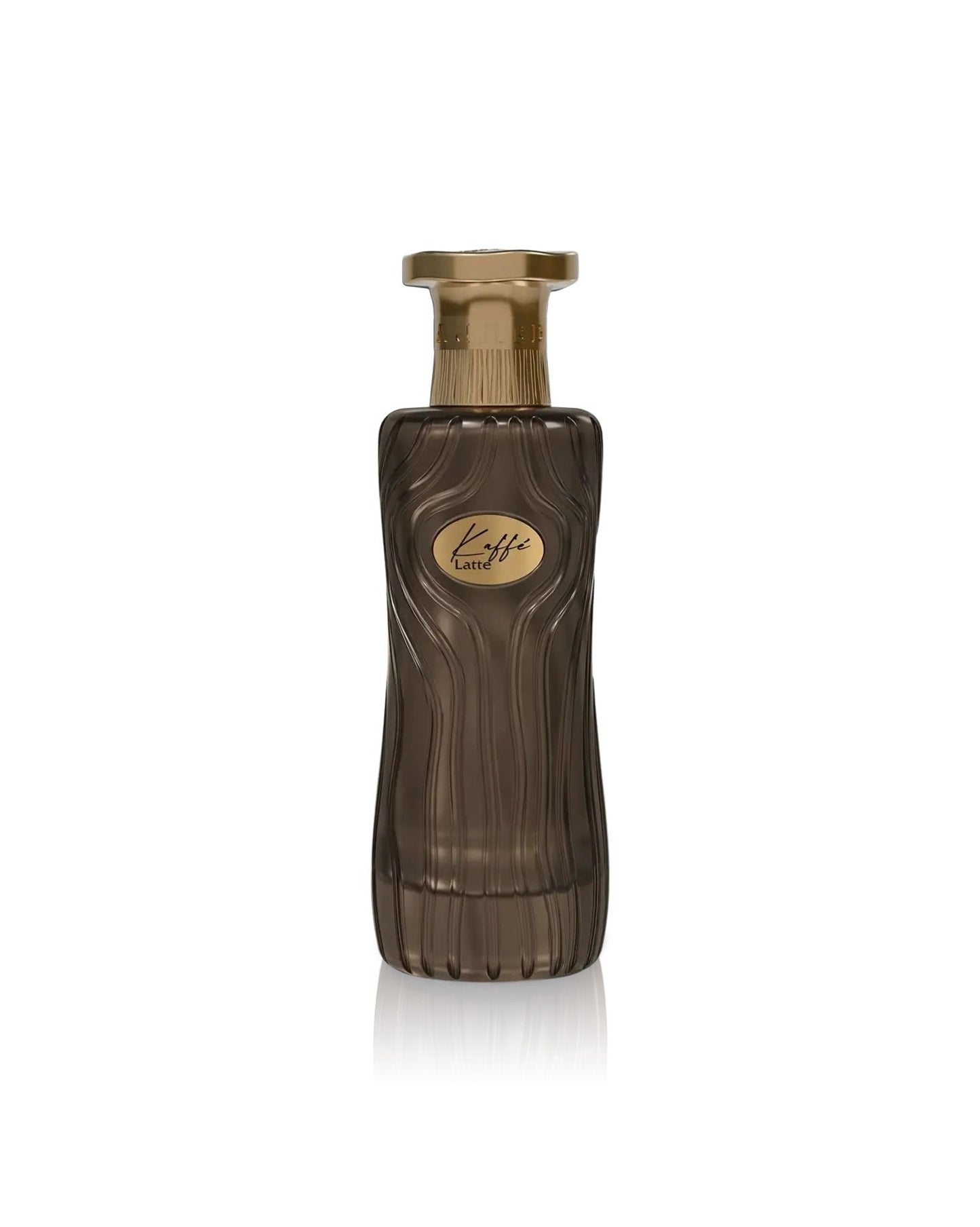 ahmed al maghribi kaffe latte perfume bottle shows against white background