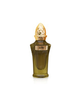 ahmed al maghribi rawdha Perfume bottle with gold cap on a white background