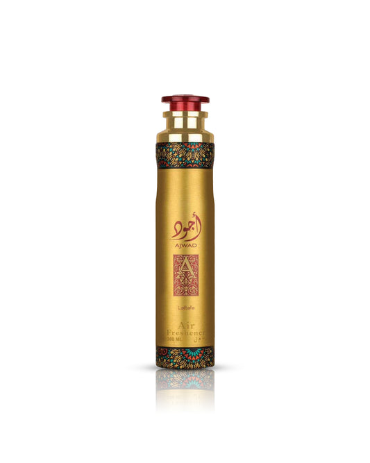 ajwad AIR FRESHNER BOTTLE against white background