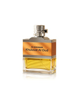 al haramain khulasat al oud perfume bottle shows against white background