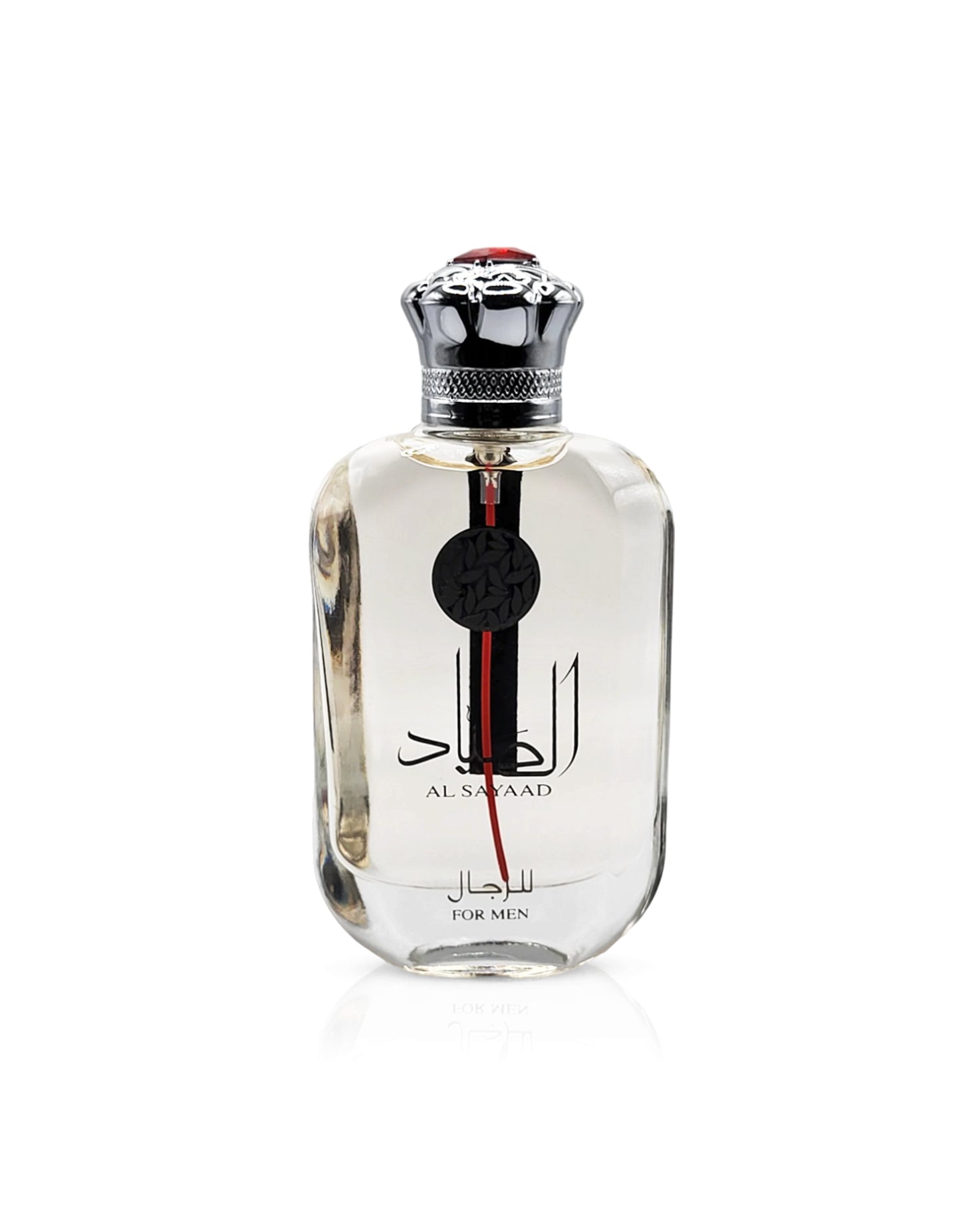 al sayaad edp by ard al zaafaran perfume bottle shows against white background