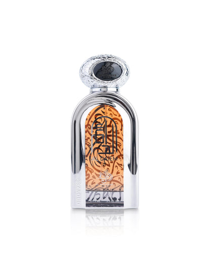 Al wataniah al daiem perfume bottle shows against white background