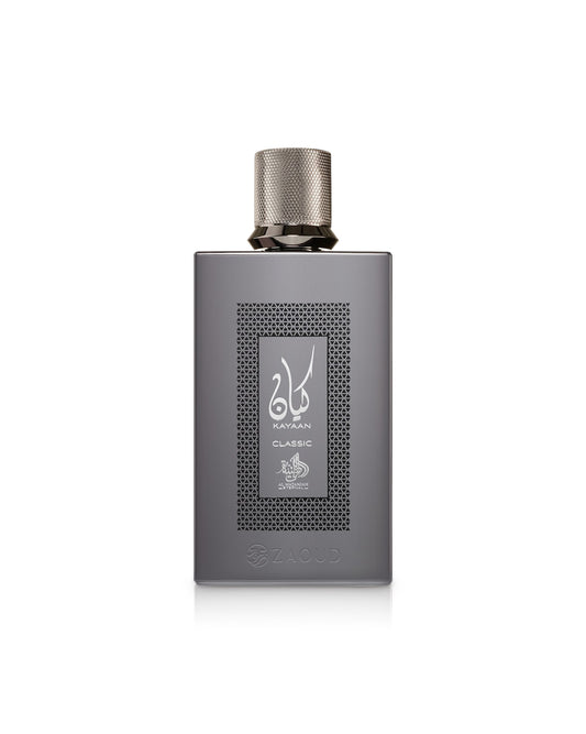 al wataniah kayaan classic perfume bottle shows agaisnt white background