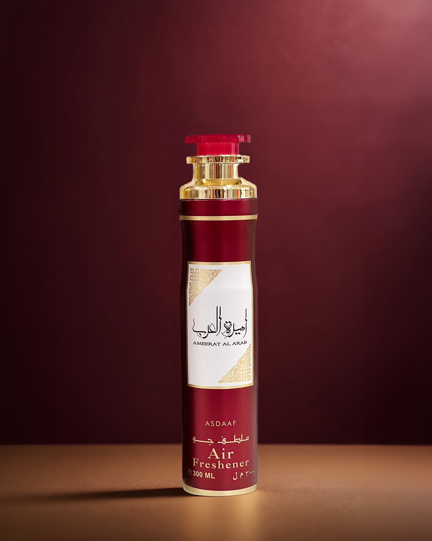 ameerat al arab air freshener bottle photograph inside room