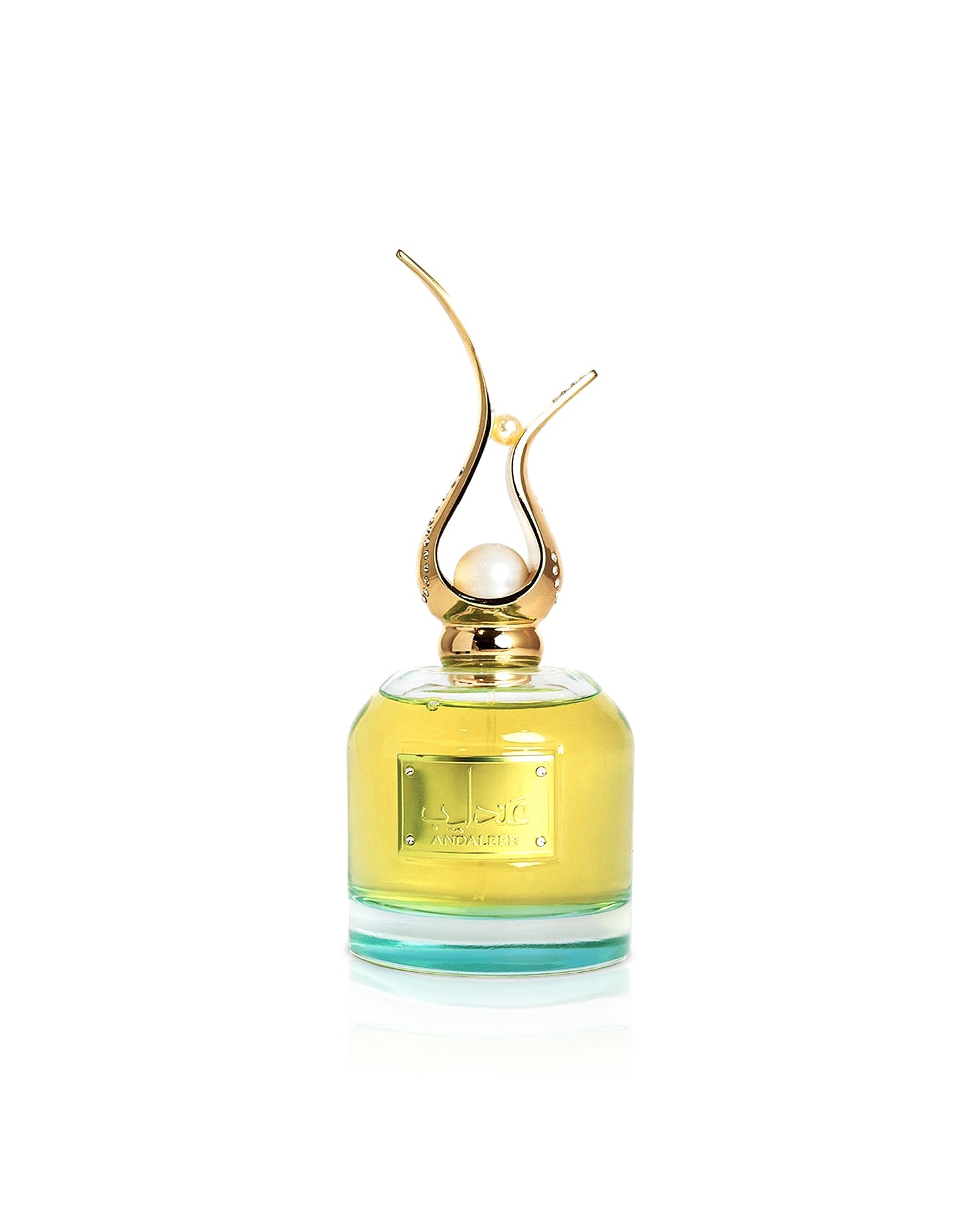 asdaaf al andaleeb perfume bottle shows against white background