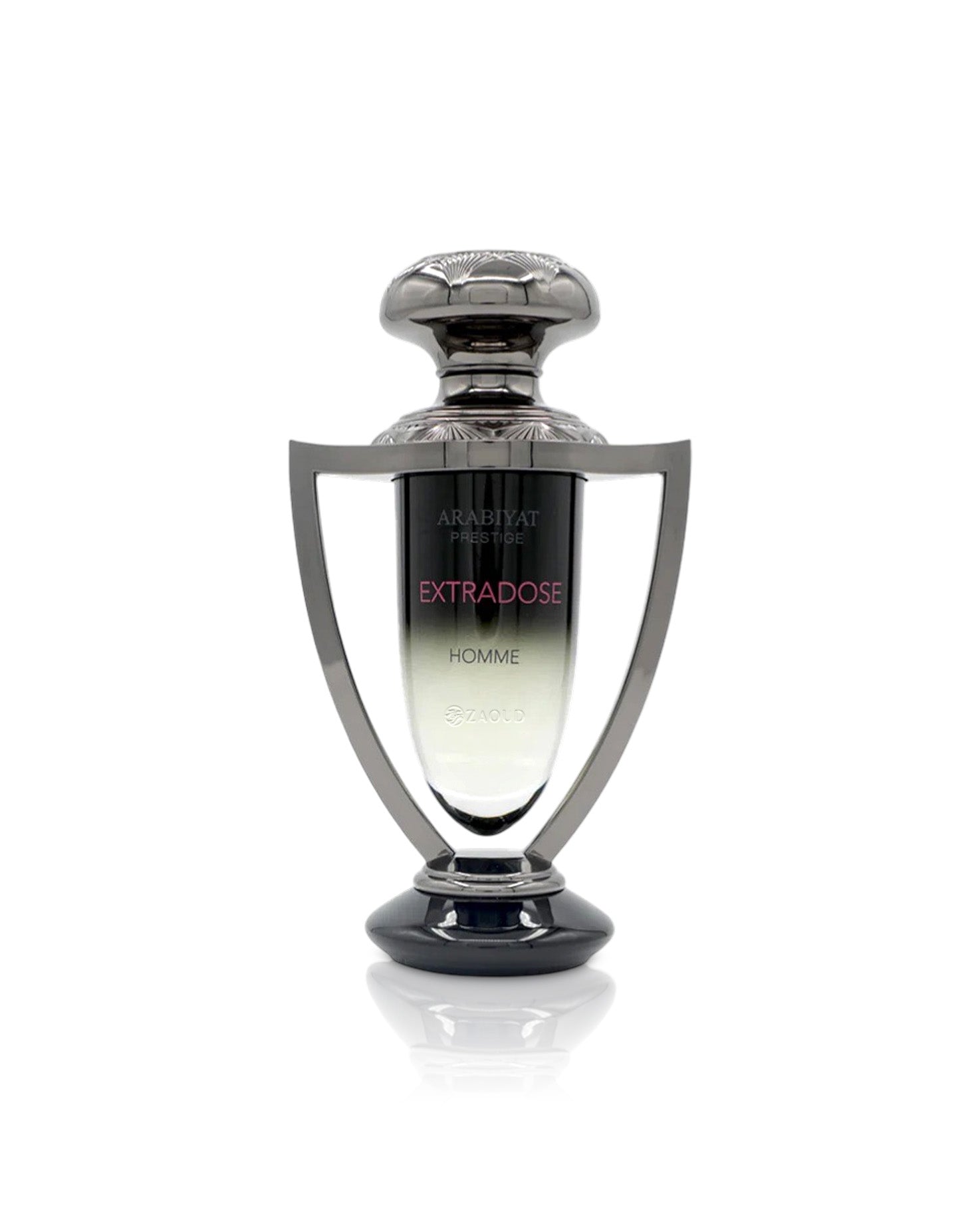 arabiyat prestige extradose homme perfume bottle shows against white background