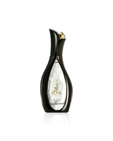 arabiyat prestige Kohl Opulence Black perfume bottle with gold cap on a white background