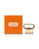 arabiyat prestige mouda high end perfume bottle shows beside packaging against white background
