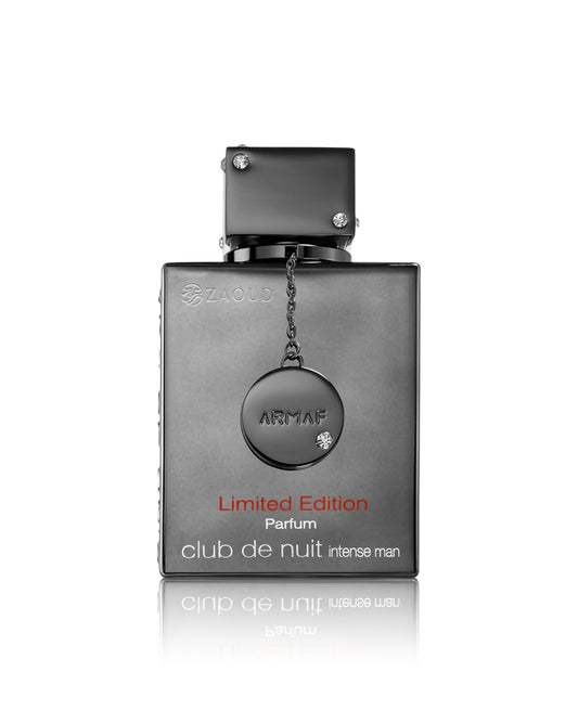 armaf club de nuit intense man limited edition parfum perfume bottle shows against white background