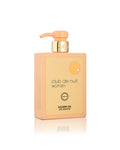 armaf club de nuit woman shower gel bottle shows against white background