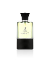 avant by maison alhambra perfume bottle shows against white background