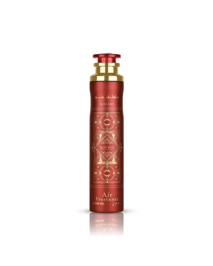 badee al oud sublime air freshener bottle against white background