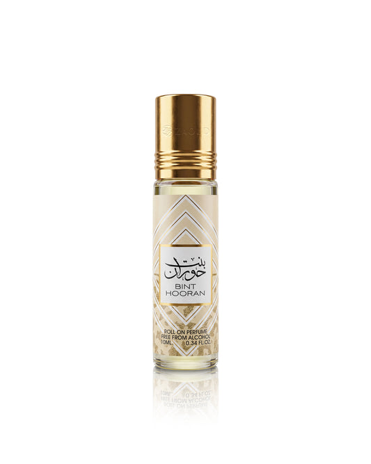 bint hooran perfume oil bottle shows against white background