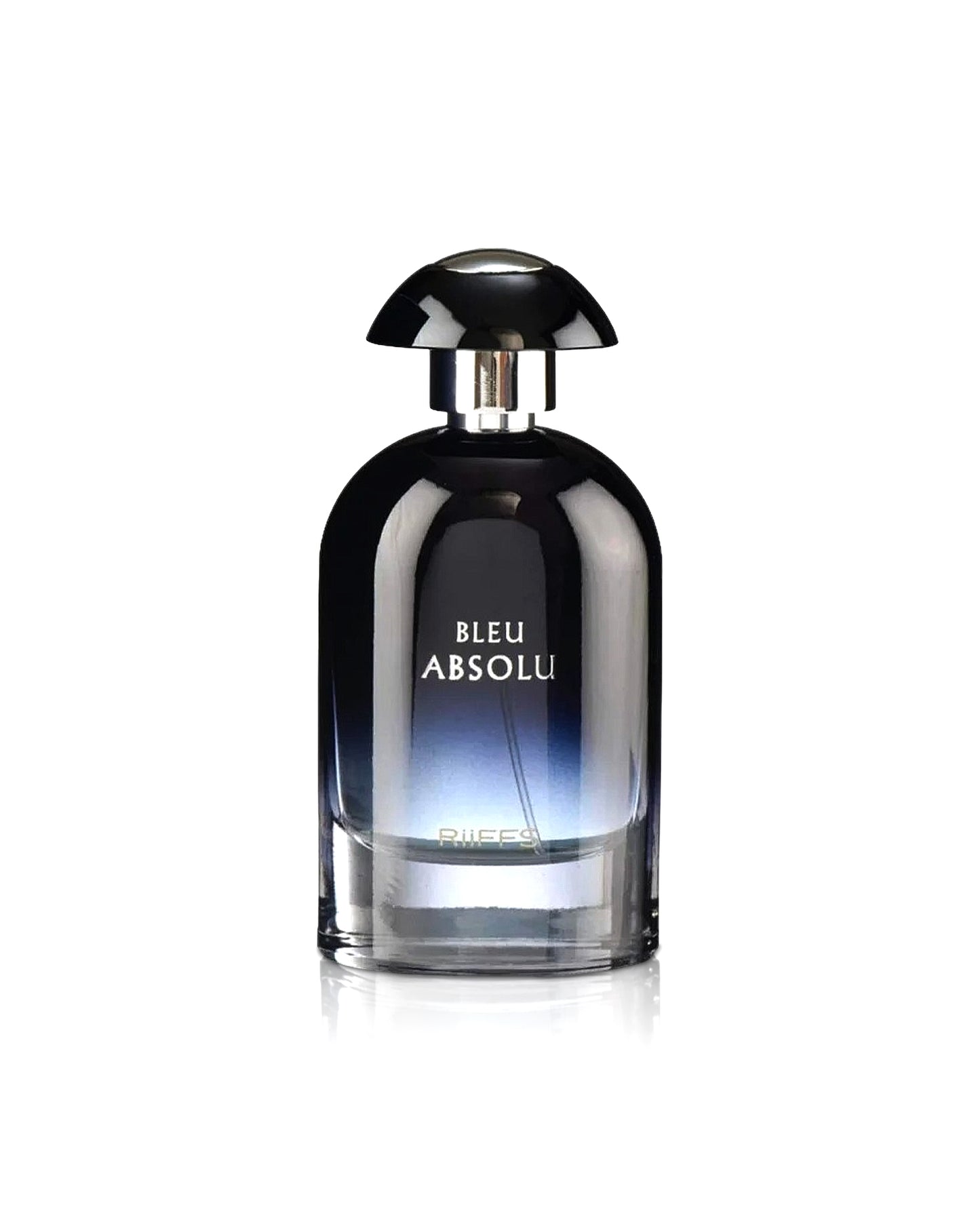 bleu absolu by riiffs perfumes bottle shows against white background