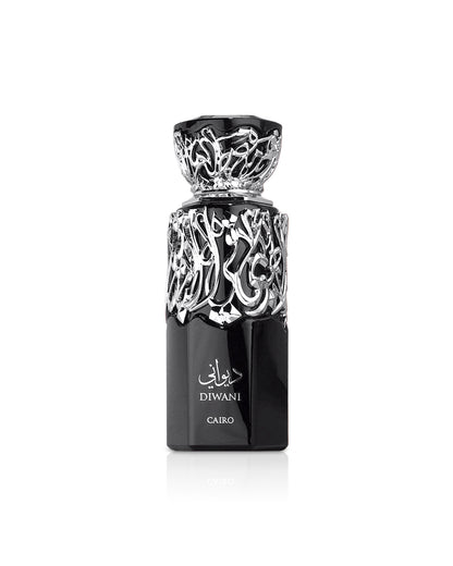 french avenue diwani cairo perfume bottle shows against white background