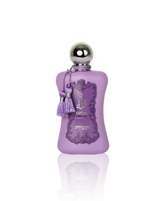 fatima velvet love extrait de parfum perfume bottle against white background