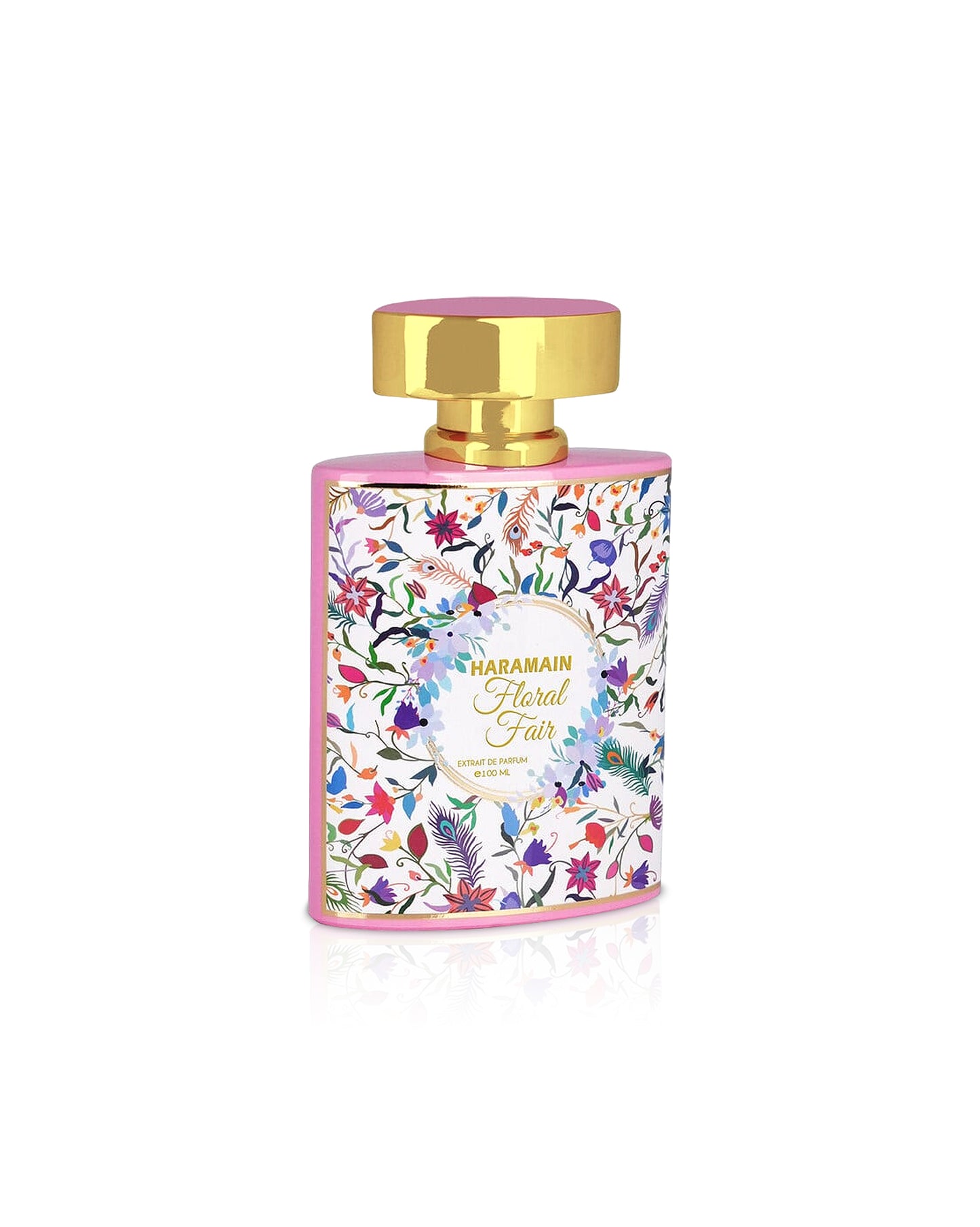 al haramain floral fair extrait de parfum bottle shows against wite background