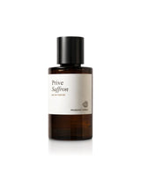 fragrance world prive saffron perfume bottle shows against white background