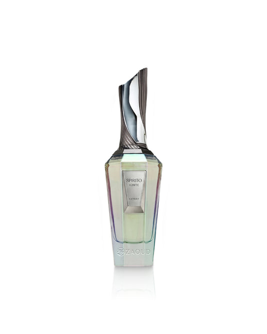 french avenue spirito ignite perfume bottle shows against white background