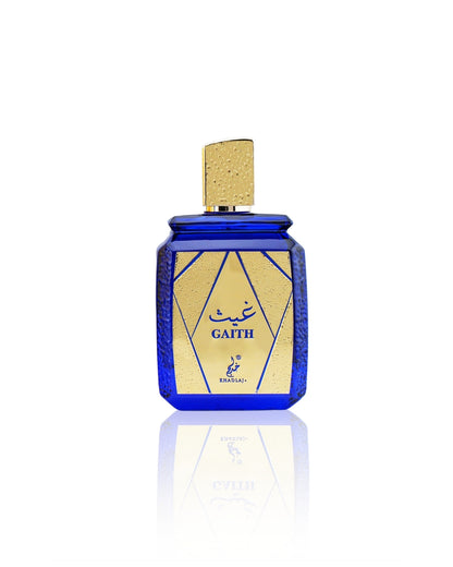 gaith eau de parfum by khadlaj perfumes bottle shows against white background