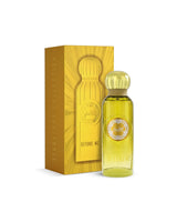 gissah beyond me perfume bottle shows beside its box against white background