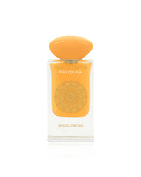 Perfume bottle labeled 'Pina Colada' by Gulf Orchid on a white background