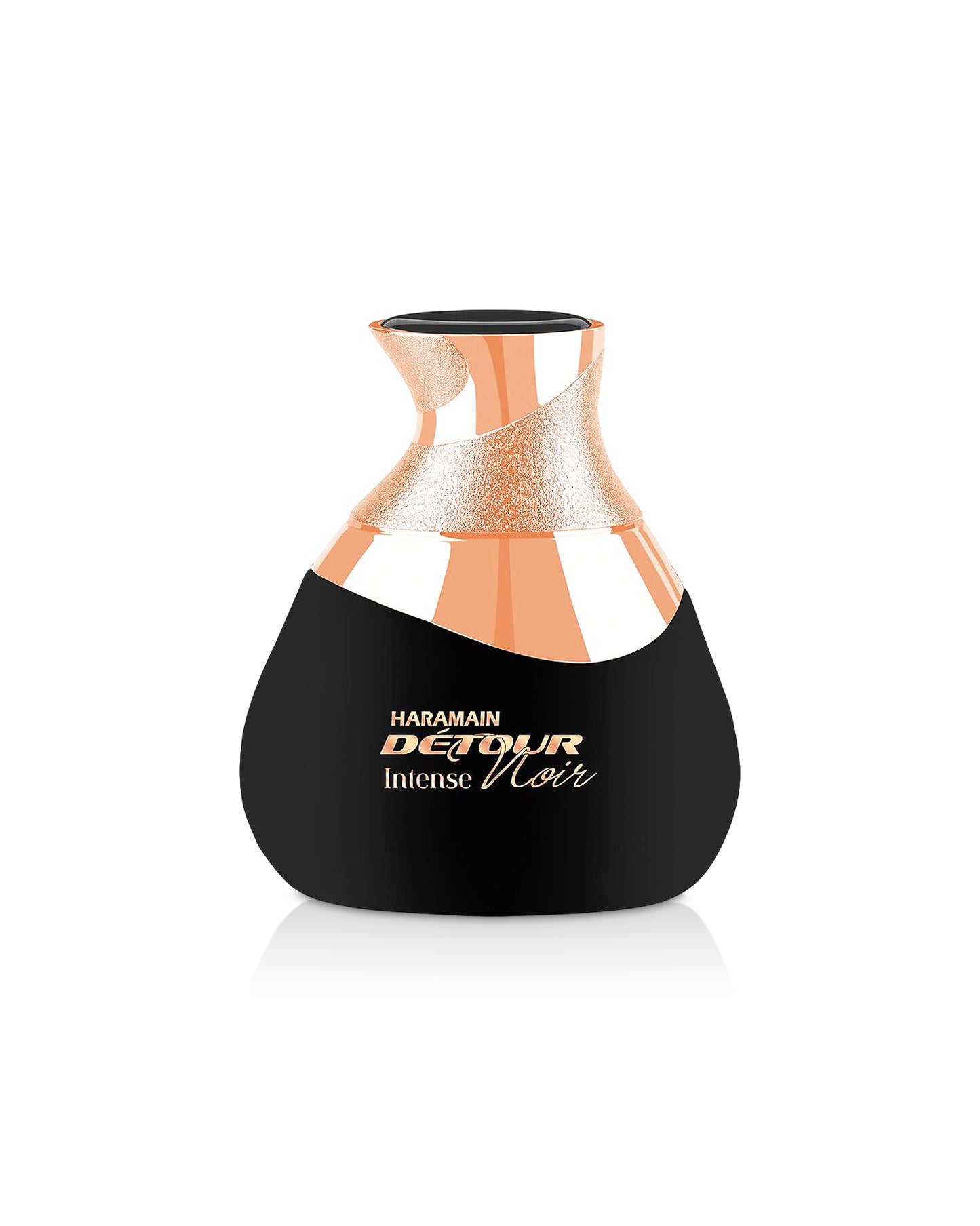 al haramain detour noir intense perfume bottle shows against white background