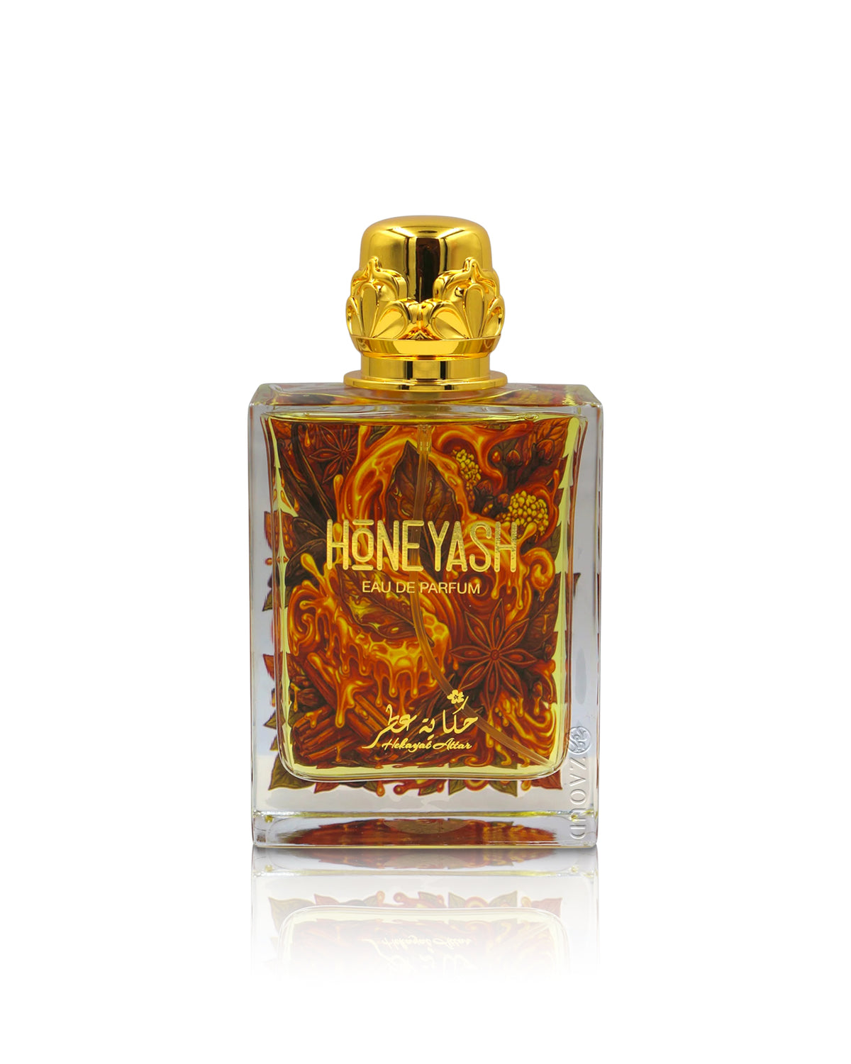 hekayat attar honeyash perfume bottle shows against white background