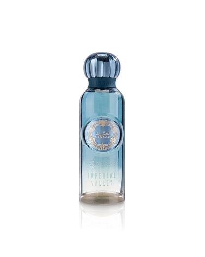 imperial valley by gissah perfume bottle shows against white background