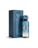imperial valley by gissah perfume bottle shows beside its box against white background