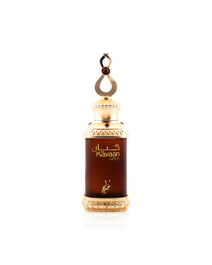 kayaan gold perfume oil by khadlaj perfume bottle shows against white background