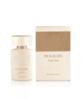 khadlaj panache angel dust perfume bottle shows beside its packaging against white background