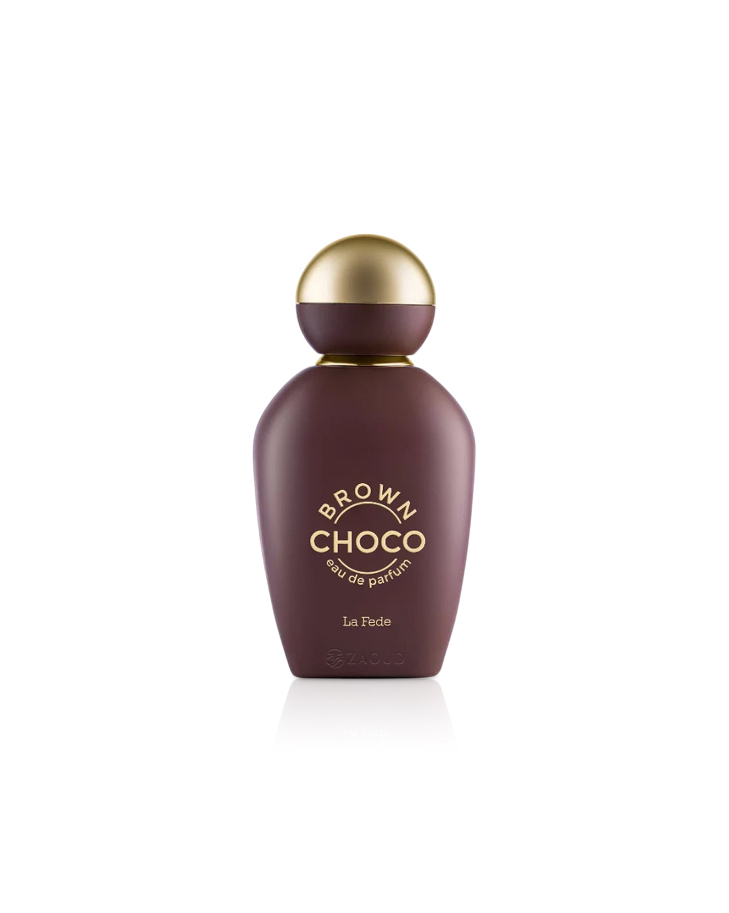 khadlaj brown choco perfume bottle shows against white background