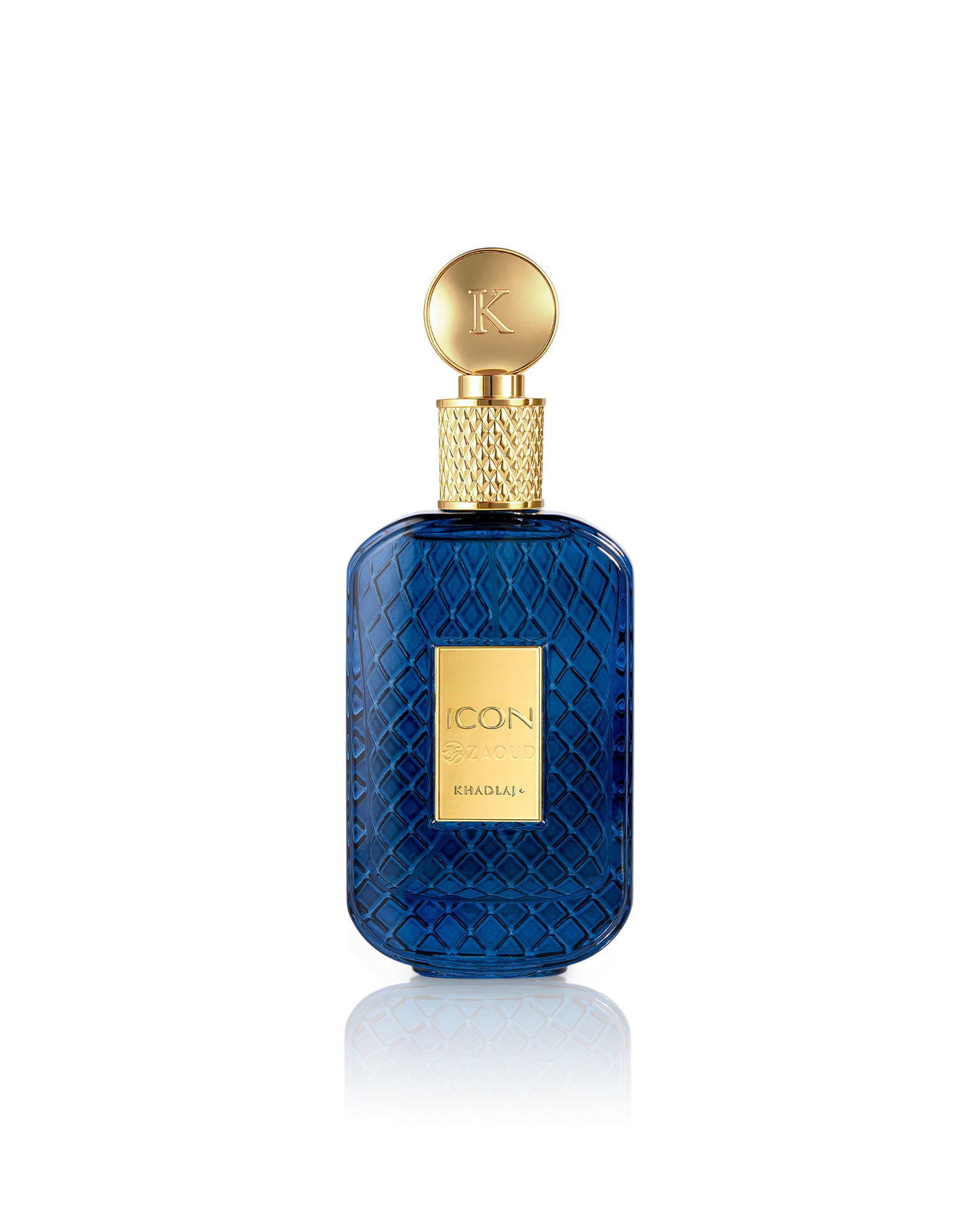 khadlaj icon perfume bottle shows against white background