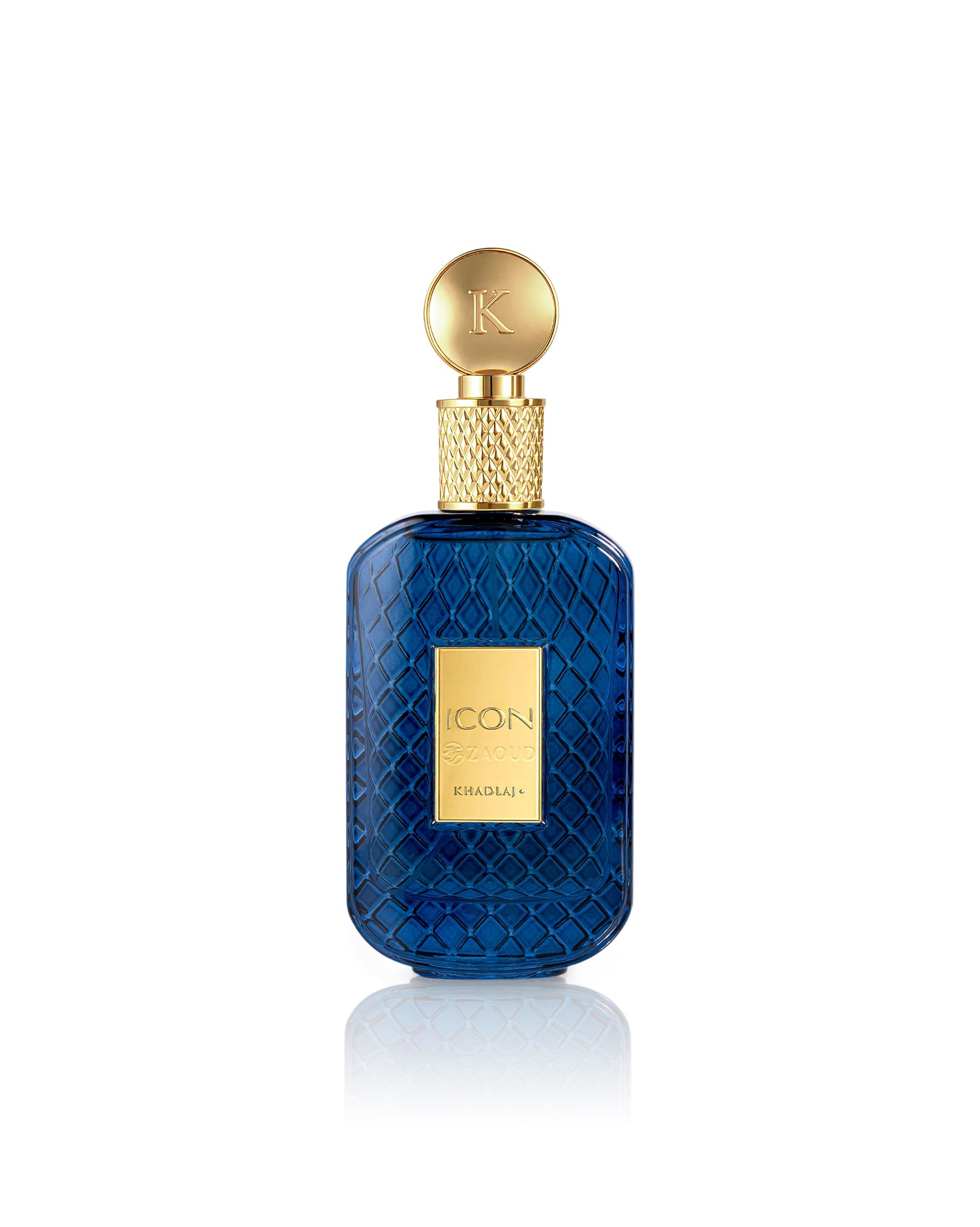 khadlaj icon perfume bottle shows against white background